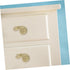 OUNONA Drawer Knob Solid Brass Nautilus Shape Door Knob Unique Retro Brass Cabinet Handle for Drawers Cabinets