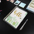 Clear A5 Binder, PVC Budget Binder, Transparent Notebook Shell, Snap Button Closure, 6 Rings