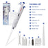 10mL Micropipette, 1-10mL Lab Single Channel Micro Pipettes, Adjustable Volume for Laboratory Use