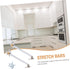 4pcs DOITOOL Stretch Bars for Cabinet Door Support Sturdy Jackstays Thicker Design for Bedside Cabinets Hinges Door