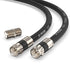 G-PLUG 50FT RG6 Coaxial Cable Connectors Set - High-Speed Internet, Broadband and