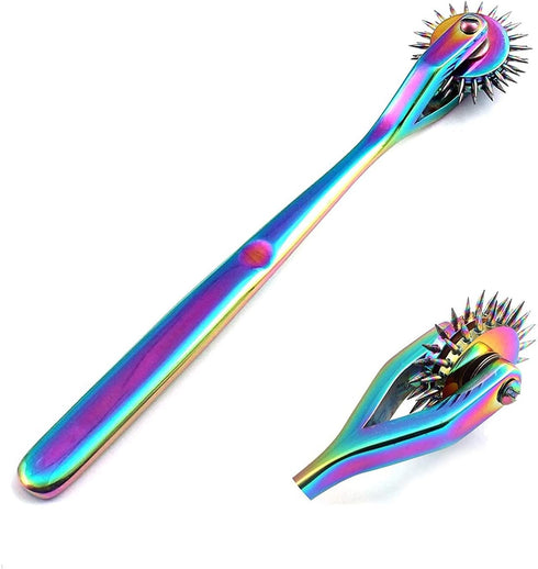 Wartenberg Neuro Pinwheel Stainless Steel 2 Head Diagnostic Instrument, Multi Color Rainbow