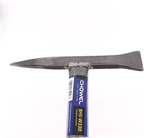 CHOWEL BHS-W330 Welding Chipping Hammer, Slag Removal Tool with Shock Reduction Grip, Lightweight 13oz