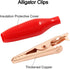 20pcs Heavy Duty Insulated Alligator Clips, 30A Copper Metal Clamps for Electrical Testing