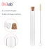 Glass Test Tubes Bulk 50PCS, 16x150mm (20ml) with Corks and Brush, TTGS02A50