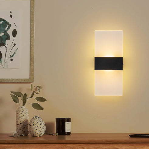 Dimmable, Closet Wall Sconce, LED Wall Lights for Room Decor, Battery Operated Wall Sconce, Remote Control