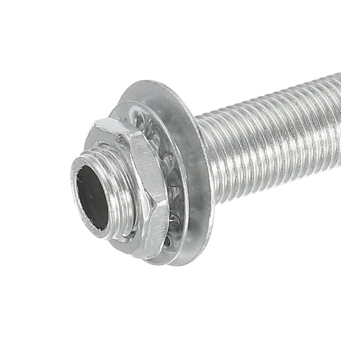 MECCANIXITY 2.4" 1/8IP Pack 35 Lamp Pipe Kit with Lock Nuts Washers Thread Fasteners Assortment for Chandelier Ceiling