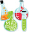Big Dot of Happiness Scientist Lab Decorations - Beaker Test Tube DIY Baby Shower or Birthday Party Essentials, Set of