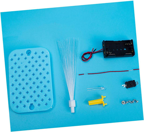 DIY Fiber Optic Light Kit Colorful LED Lamp for Science Experiments Encouraging Hands Learning and Parent Interaction