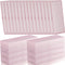 Fainne 24 Pcs Plastic Pencil Case, Frosted Pencil Box with Hinged Lid for School Office