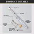 Fielect Test Screwdriver, Voltage Detector Pen Light Circuit Tester Electric Test Pen Neon Tube AC/DC