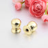 Psiriol 2Pcs 1/4-28 Inch Ball Lamp Finial Caps, Decorative Finial Knobs and Lamp Toppers Solid Lamp Finial Caps Finials