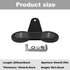 2PCS (D66-1.76lb) LED Bar Strong Magnetic Mounts, Universal Magnetic Base Light Mount Rubber Pad Bracket Sucker Roof