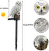 DOUBLE 2 C Solar Garden Light Outdoor, Owl Solar Garden Stake Light, Waterproof Warm White LED Light for Garden, Patio, Yard, Lawn, Walkway Decoration (Owl) by DOUBLE 2 C
