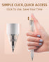 Nicpro 13PCS Pastel Gel Ink Pen Set with Case, 0.5mm Fine Point Pens, 12 Black Ink Pens with 1 Highlighter