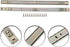 2PCS KOMBIUDA Heavy Duty Keyboard Drawer Slide Galvanized Ball Bearing Full Extension Rail for Bedside Cabinets