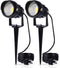 Outdoor Landscape Lighting 10W,120V AC,Warm White Waterproof LED Landscape Lights for Yard,Patio,Lawn,