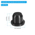 PATIKIL Silicone T-Hole Stoppers 9.3mm/0.37inch, 20 Pack Soft Flexible Plug End Cover Caps Waterproof Bottle Seal Plug for Cable Gland Hole, Black