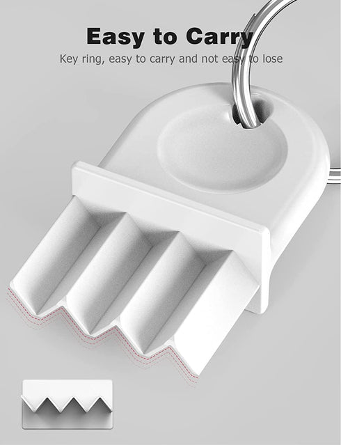 GERILKAI Key-5 Pack Universal+2 Pack Paper Towel Dispenser Toilet Paper Dispenser Key Key Ring
