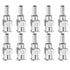 10pcs 12Gauge Stainless Steel Dispensing Needles, 1/4" Blunt Tips Luer Lock for Thick Liquids, Lab Use