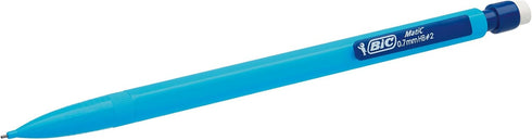 Bic Matic Fun 0.7mm Mechanical Pencils - Assorted Colours, Box of 12,Yellow,Blue,Green,White by BIC