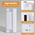 3-Pack 800 lbs, Home Security Door Reinforcement Lock, Upgraded White Front Door Locks for Kids Safety Withstand