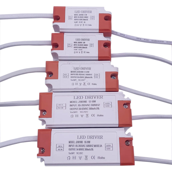 TOPXCDZ LED Driver 300mA 600mA 900mA 1-3w 4-7w 8-12w 12-18w 18-25w 25-36w LED