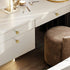 SANCHAKOU 2 Pack Gold Cabinet Knobs Shoe Cabinet Bedside Table Handle Wardrobe Cabinet Drawer Brass Handle Copper Color