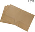 PATIKIL Two-Pocket Folders, 3 Pack A4 Letter Files, Portfolio Storage Organizer Folder for Office, Business, Brown
