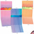The Best Card Company - 10 Colorful Blank Note Cards with Envelopes, All Occasion Boxed Stationery, 4 x 5.12 Inch.