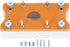 Trimming Machine Slotted Bracket for Woodworking, 2 in 1 Invisible Fastener Slotting Locator, Aluminum Alloy Router