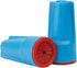 King Innovation 62210 DryConn Outdoor Electrical Wire Connector 5/Card, Aqua/Red, 1 Count