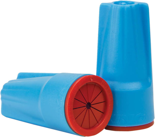 King Innovation 62225 DryConn Outdoor Electrical Wire Connector 20/Bag, Aqua/Red