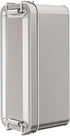 Upgraded Metal Magnetic Key Holder for Car, Waterproof Magnetic Key Box, Hide a Key Outside, Silver