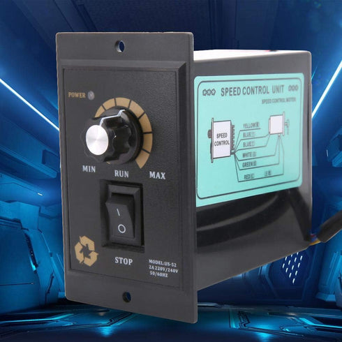 AC 220V 50/60Hz Motor Speed Controller 300/400/500W Electric Motor Speed Regulator (300W)