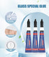 Ultra Strong Clear Super Glue - 3-Gram Tubes, Instant Adhesive Perfect for Ceramic, Wood, Metal, Rubber, Plastic, Glass | Ideal for DIY Projects - Easy Apply, Quick-Dry Formula, 3-Pack