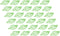 TEHAUX 30pcs Mini Paper Clips, Leaf Paper Clip, Small Stationery Clips, Office Paperclips, Bookmark Clip