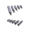10 Pcs Stainless Steel Single Head Stud Hex Standoff Spacers - M6 x M6 for PCB Hexagonal Fasteners, 10mm to 40mm