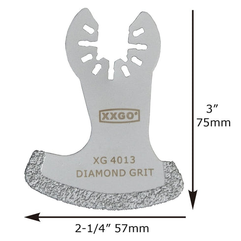 4 Pcs Diamond Oscillating Multi Tool Swing Grouting Saw Blades XG4203L