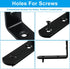 8 Pack 90 2.5" 2.5" Bonsicoky L Bracket Corner Brace - Degree Angle Stainless Steel Corner Bracket - Angle Shelf