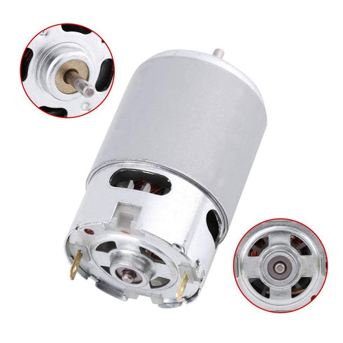 RS-550 Micro Motor, DC 12-24V 22000 RPM for Cordless Electric Hand Drill Various Applications