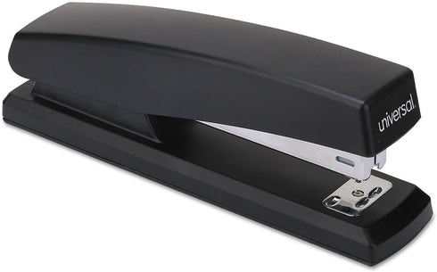 Universal : Economy Full Strip Stapler, 12 Sheet Capacity, Black -:- Sold as 2 Packs of - 1 - / - Total of 2 Each by Universal