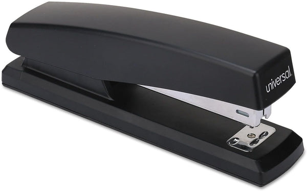 Universal : Economy Full Strip Stapler, 12 Sheet Capacity, Black -:- Sold as 2 Packs of - 1 - / - Total of 2 Each by Universal