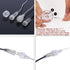 Blue Rain Drop Lights - 8 Tubes 30cm 144 LEDs Meteor Shower Cascading String Lights for Outdoor Christmas Party