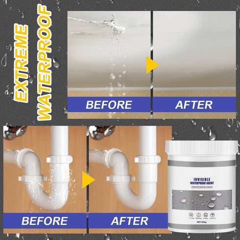 Upgrade Invisible Waterproof Agent, 2024 New 300g Super Strong Invisible Waterproof Anti-Leakage Agent