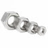 Instockbolts M4-0.7 304 (18-8) 100pcs Hex Nuts, Stainless Steel Hex Nut