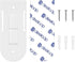 deeloop Wall Light Mounting Accessories, Two Installation OptionsDouble-Sided Tape or Screw and