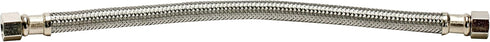 Fluidmaster B6F12 Faucet Connector, Braided Stainless Steel, 12-Inch Length