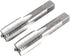 uxcell Metric Hand Tap M14 Thread - 1.5 Pitch, 4 Straight Flutes H2 Alloy Tool Steel Tapping Tools Set