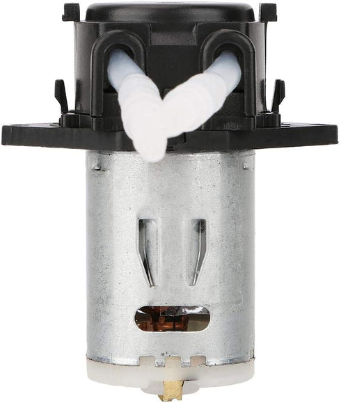 24V DC Peristaltic Liquid Pump Dosing Pump for Aquarium Lab Analytical, 10ml/min - 90ml/min (Black)